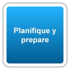 Planifique y prepare